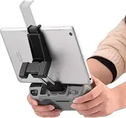 HeiyRC Adjustable Tablet Holder for DJI Neo/4K/4 Pro/2/Mini 3/AIR 3/2S/Mavic 3 Drone Remote Controller - 7-10.5 Inch Tablet Clip Stand Mount for iPad Mini/Air