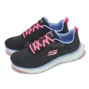 Skechers Flex Appeal 5.0-Modern Times Wide Black Women Running Shoe 150207-WBKMT