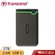 Transcend 創見 25M3S 1TB 2.5吋 軍規防震 外接硬碟(鈦灰) 蝦皮直送