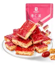 140g x 2 Bags Liangpinpuzi Jujube with Walnut Kernel Sweet Snacks 良品铺子枣仁派