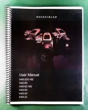 Hasselblad H4D Instruction Manual: Full Color 142 Pages & Protective Covers