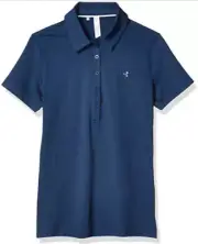 Under Armour Women's, Zinger Short Sleeve Golf Polo, Navy, S