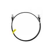 10Pcs 2M Cat6 Ultra Thin Lszh Ethernet Network Cable Black