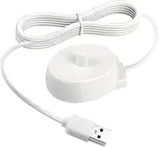 LOPHE Electric Toothbrush Charger, Waterproof Inductive Charging Base for Oral-B Electric Toothbrush, Power Cable Charging Station for Oral-B USB Socket, Portable Travel Charger Accessories