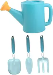 GARIOUANS 1 Set Gardening Tools Planting Kit with Shovel Rake and Watering Can for Outdoor Fun for Boys for Garden Beach and Park Activities