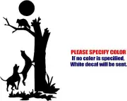 Redbone Bluetick Hunt Decal Sticker JDM Funny Vinyl Car Truck Bumper Hunting 12"