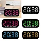 LED Digital Alarm Clock 5 Level Brightness Adjustment for Office Bedside