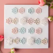 1pcs Snowflake Polymer Clay Cutter Mold Making Earrings Clay Pottery DIY Tool
