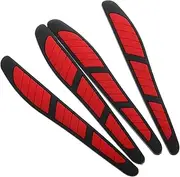 Alipis 4pcs Car Door Edge Guards Durable Scratch Strips for Automotive Protection Easy Installation Bumper Protectors Versatile Use Car Doors Trunk and Roof