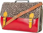 Brissy- Laptop Bag for Women Girls Handbag Genuine Leather Upcycled leather Shoulder Bag Purse Trendy Design Crossbody Purse Kosa Leather 202401234