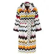 [Missoni Home] Missoni Home Murrina Dressing Gown S WHITE/BLACK