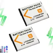 2x Repacement Battery for Sony NP-BN1 BC-CSN & Sony Cyber-shot DSC-W830