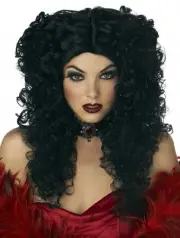 Sexy Adult Women Madame Macabre Halloween Wig
