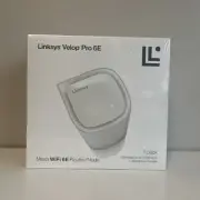 Linksys Velop Pro6E MX6202 White Tri-Band Mesh Wi-Fi 6E Wireless Router