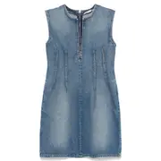 [Stella McCartney] Snap Blue Denim Dress