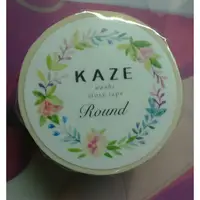 在飛比找蝦皮購物優惠-Kaze round 紙膠帶 整捲 全新 鎖芳菲