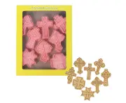 8Pcs/10Pcs 3D Biscuit Cutters Christmas Biscuit Mould Baking Mould Hand Press Biscuit Stamp