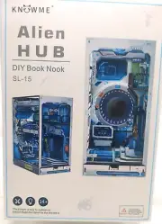 KnowMe Alien HUB DIY Book Nook SL-15 NIB 14+ 4.3inx7.2x8.6in Craft "Bookend"