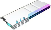 Elqater Computer DDR4 DDR5 5V ARGB Sync Memory Radiator PC RGB Colorful RAM Heatsink Cooler Cooling Shim Armor Silver White