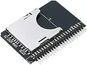 2.5Inch Hard Disk 44-Pin Male IDE to SD Adapter Riser Card Durable Laptop Memory Cards for Windows 98SE/Me/2000/XP