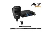 EXG1000-VPK 5-Watt Compact Fixed Mount UHF Radio with USB-C Port - VALUE PACK