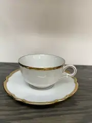 robert haviland filets gold (colette gold) tea cup & saucer