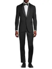NWT $1,098 Ted Baker Wool Shawl Tuxedo 36s (Jacket And Pants)