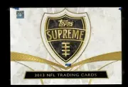 2013 Topps Supreme Football Hobby Box