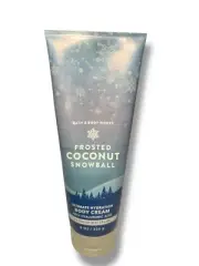 New Bath & Body Works FROSTED COCONUT SNOWBALL Ultimate Hydration Body Cream 8oz