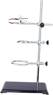 ELAYARD Laboratory Support Stand Clamp Base Flask Clamp Test Tube Clamp Construction for Chemistry Experiments Reliable Lab Equipment