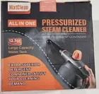 NixtClean 1250W Handheld Steam Cleaner with Detergent Container and Safety Lock