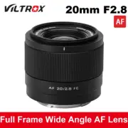 Viltrox 20mm F2.8 FE STM Full Frame Auto Focus Wide Angle Lens for Sony E-mount