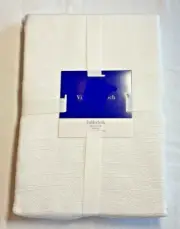 Villeroy & Boch BRISTOW WHITE TABLECLOTH 60 X 84 100% POLYESTER NIP