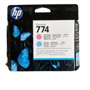 HP Designjet 774 Printhead Light Magenta Light Cyan P2V98A Z6810 SEALED 10/23