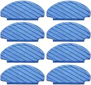 [neutop] Replacement Washable Mopping Pads Compatible with Ecovacs Deebot T8, T8+, T8 Aivi, N8, N8 Pro, N8 Pro+, N10 Plus, yeedi vac, vac max, vac Station, vac 2 pro, Robot Vacuums and Mops, 8-Pack.