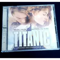 在飛比找蝦皮購物優惠-Titanic鐵達尼號-電影原聲帶 CD