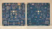 Custom BA3 Cascode Gain Board/PreAmp Zero Negative Feedback 2 blank PCBs Blue