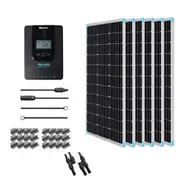 Renogy 600W 24V Monocrystalline Solar Starter Kit with MPPT Charge Controller