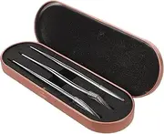 VICASKY 1 Set Eyelash Tweezers Classic Individual Lashes Tweezers for Individual Lashes Stainless Steel Tweezers Precision Stainless Steel Lash Tweezers Classic Lash Extensions Aluminum