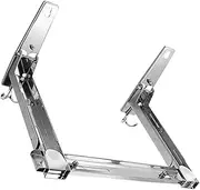 Luxshiny Foldable Oven Bracket Wall-Mounted Microwave Shelf Retractable Hanging System