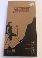Phone Case Compatible With iPhone 11 Pro Max Rugged Clear With Black Bumper