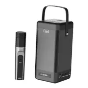 Portable Wireless Mini Karaoke Machine Bluetooth Speaker Subwoofer with