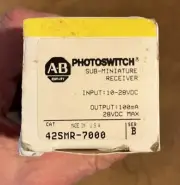 Allen Bradley 42SMR-7000 Photoswitch Sub-Miniature Receiver (new in box)