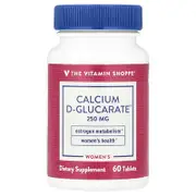 The Vitamin Shoppe, Women's Calcium D-Glucarate™, 250 mg, 60 Tablets