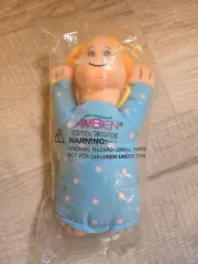Rare AMBIEN Plush Beanbag Doll Sleepy Girl Drug Rep Pharmaceutical Promo Sealed