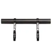 GUB 202 Carbon Fiber Al Bike Bicycle Extended Handlebar Extension Light Lamp Computer Phone Mount Bracket Stand Holder