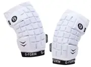 G-Form Unhinged Lacrosse Arm Pads White Adult Large – Breathable & Flexible