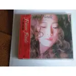 中森明菜舞曲專輯FEMME FATAL 收錄草蜢一路順風原曲題(無側標版790$ )語首批銀圈側標首CD版