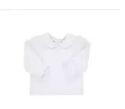 NWT The Beaufort Bonnet Company TBBC Maude's Peter Pan Collar White Blouse, 5