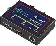 DIEWU Industrial 2 Ports RS232/422/485 Serial Device Server Converter Support VCOM/TCP Server/TCP Client/UDP Mode